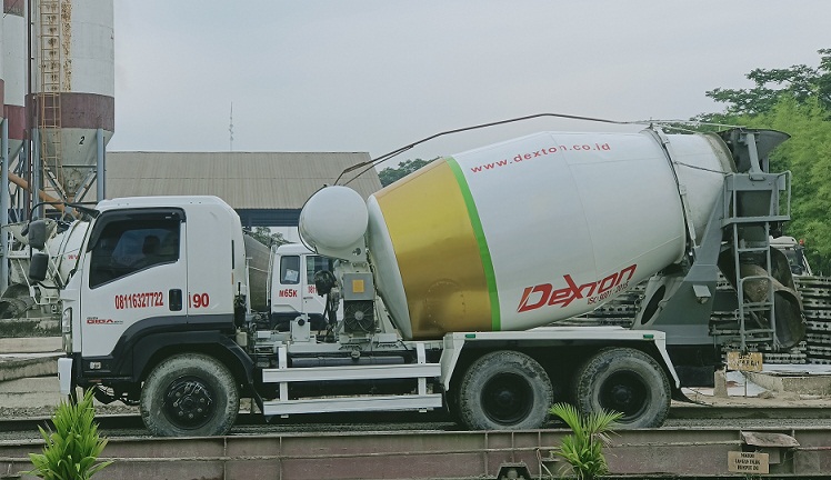 insentif kebersihan armada mixer Dexton